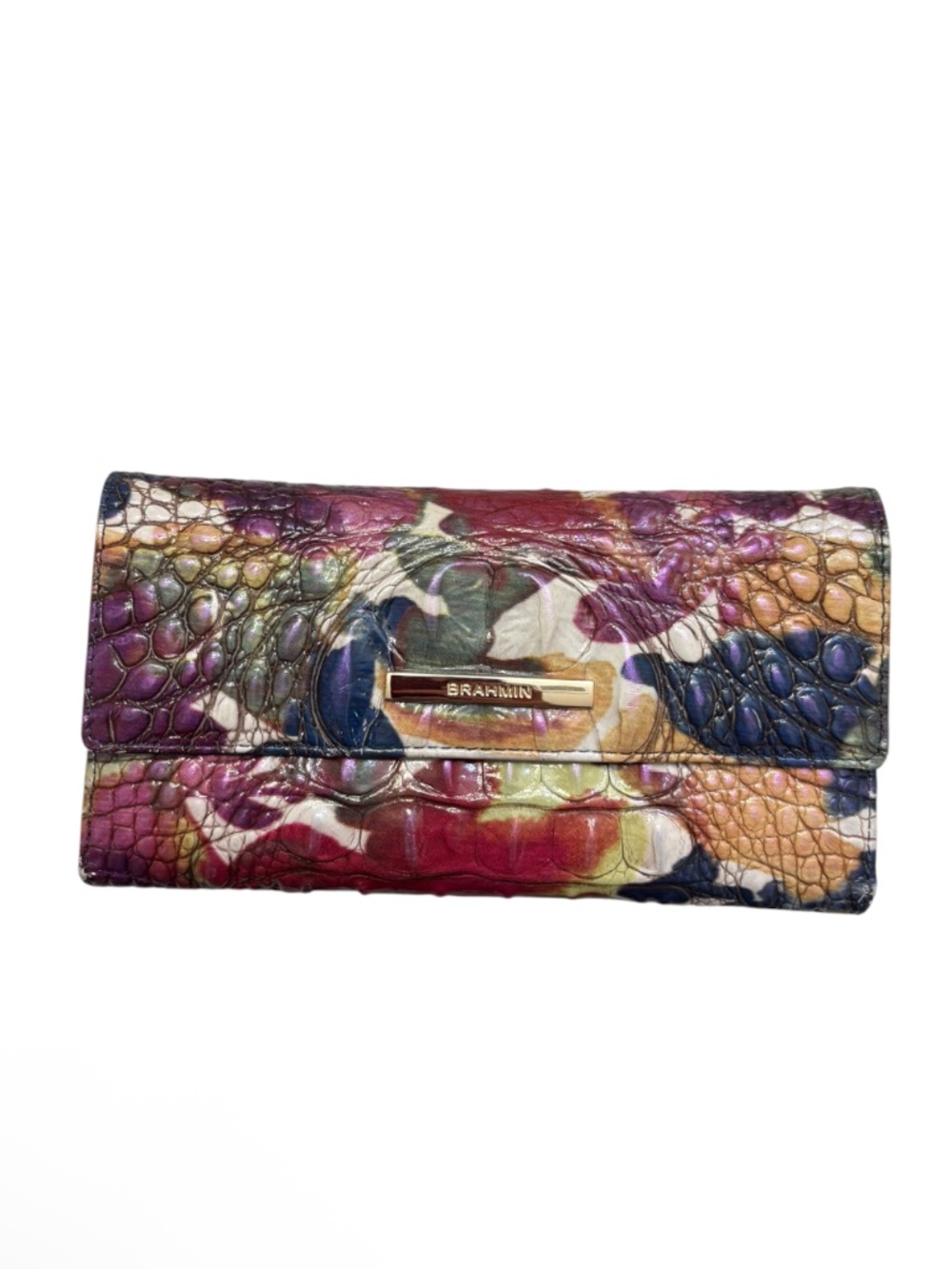 Brahmin wildflower Cordelia wallet multicolor